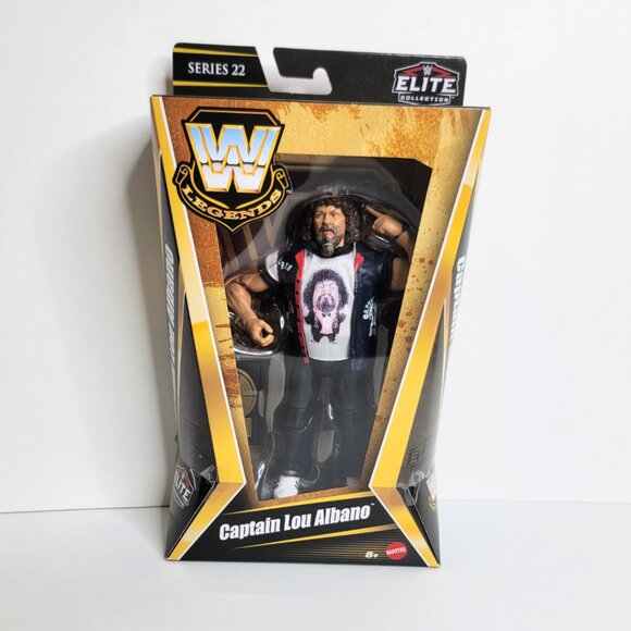 WWE Elite Legends Series 22 Captain Lou Albano Action Figure New In Box - NIB - Picture 1 of 9